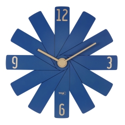 Vægur Clock in the box - blå