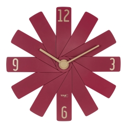Vægur Clock in the box - rød
