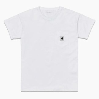 W' S/S Pocket T-shirt - White - Carhartt WIP - Hvid XS