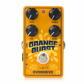 Caline Orange Burst Overdrive guitar-effekt-pedal