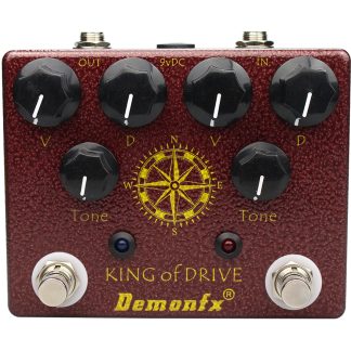 Demonfx King of drive guitar-effekt-pedal