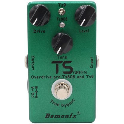 Demonfx TS green guitar-effekt-pedal