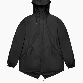 Fishtail Jacket W3 - Black - Rains - Sort M