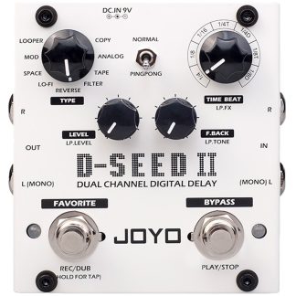 Joyo D-SEED II Dual Channel Digital Delay guitar-effekt-pedal