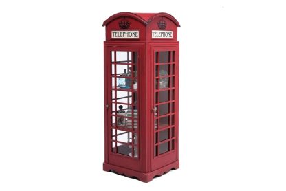 KARE DESIGN London Telefonboks kabinet - rødt træ