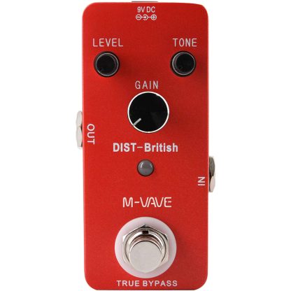 M-Vave Dist-British guitar-effekt-pedal
