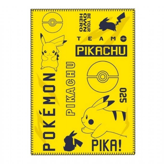Pokemon Pikachu Fleece Tæppe 100x140cm