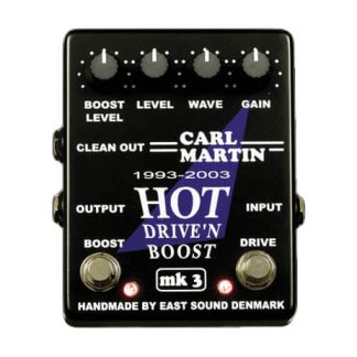 Carl Martin HotÂ Drive'nÂ BoostÂ MK3 guitar-effekt-pedal