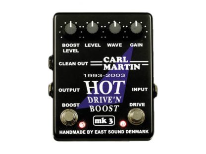 Carl Martin HotÂ Drive'nÂ BoostÂ MK3 guitar-effekt-pedal