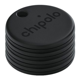 Chipolo ONE Spot - GPS Tracker - Kompatibel med Apple Find My - 4 Pack - Sort