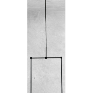 Dakata Loftlampe i aluminium B197,5 cm 1 x GU10 - Sort