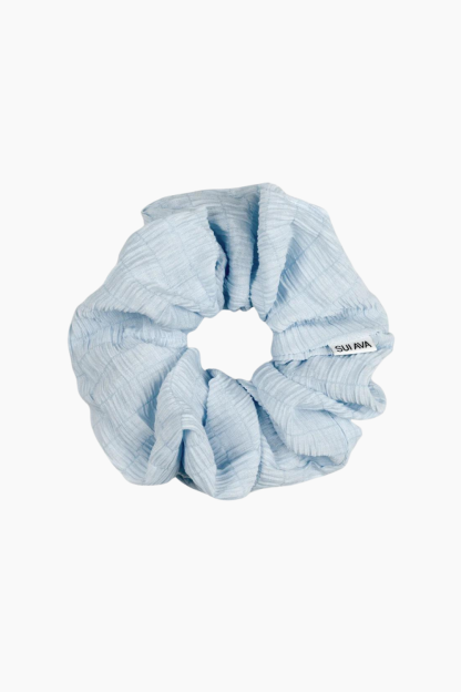 Dreamy Vibes Scrunchie - Airy Blue - Sui Ava - Lyseblå One Size