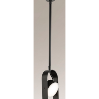 Furoku Loftlampe i aluminium H123 cm 1 x 6W LED - Sort