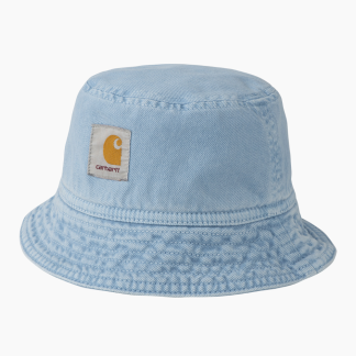 Garrison Bucket Hat - Frosted Blue (Stone Dyed) - Carhartt WIP - Blå S/M