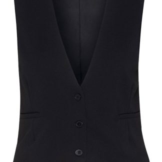 JDY - Vest - JDY Geggo Waistcoat - Black