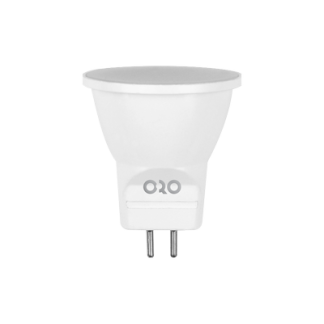 LED-lampe Gu5.3 MR11, 12V, 1,8W, 120Â°, Ø35x35 - Kulør : Varm