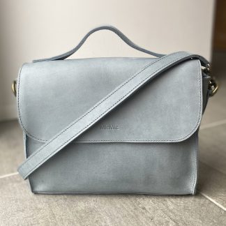 LIMITED: Crossover taske og rygsæk, Boro bag i is blå