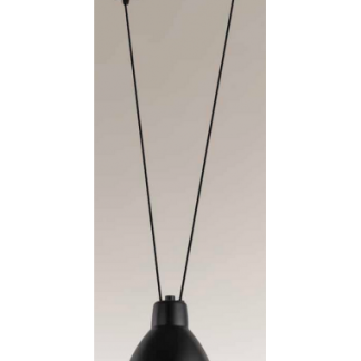Masami Loftlampe i aluminium H70 cm 1 x E27 - Sort