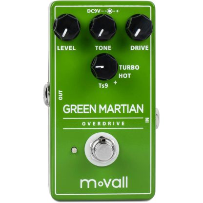Movall MP-105 Green Martian overdrive guitar-effekt-pedal