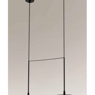 Nabari Loftlampe i aluminium B70 cm 2 x 6W LED - Sort/Hvid