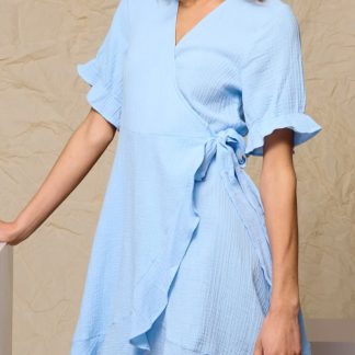 Noella - Kjole - Aleppo Short Dress - Light Blue