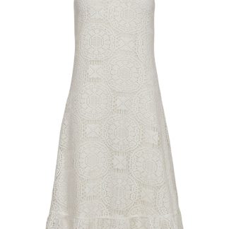 Nümph - Kjole - Nuelsie Dress - Bright White (Levering i april)
