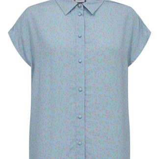 Nümph - Skjorte - Nukira Sleeveless Shirt - Clear Sky (Levering i april)