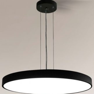 Nungo Loftlampe i aluminium og plexiglas Ø115 cm 115 x 0,72W LED - Mat sort