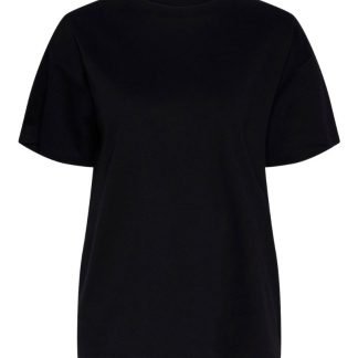 Pieces - T-shirt - PC Skylar SS Oversized Tee - Black