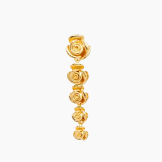 Rose Quintet Studs - Goldplated - Pico - Guld One Size