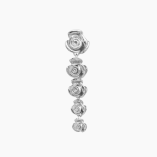 Rose Quintet Studs - Silver - Pico - Sølv One Size