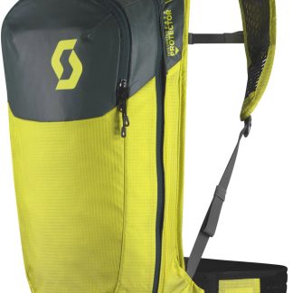Scott Trail Protect FR' 10 Rygsæk - Sulphur Yellow/Smoked Green
