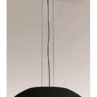 Wanto Loftlampe i aluminium og plexiglas Ø40 cm 3 x E27 - Sort