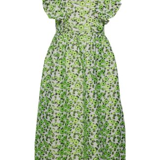 Y.A.S - Kjole - Yasshuna Sl Midi Dress - Wild Lime (Levering i april)