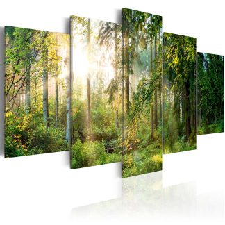 Artgeist billede - Green Sanctuary, på lærred, to størrelser 100x50