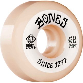 Bones Wheels STF Skateboard Heritage Roots 52mm V5 4pk Black str. 52mm