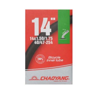 Chaoyang Slange 14 x 1.50-1.75 med vinklet 42Â° Autoventil