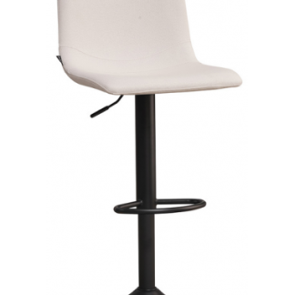 Eva barstol i metal og genanvendt polyester H89 - 110 cm - Sort/Beige