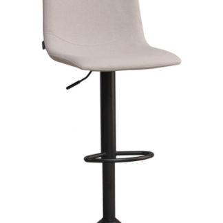 Eva barstol i metal og genanvendt polyester H89 - 110 cm - Sort/Grå