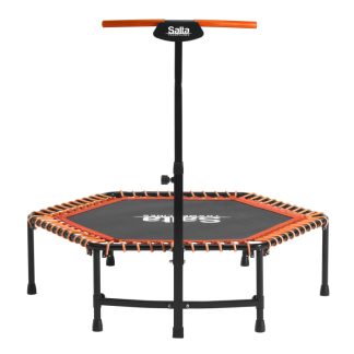 Fitness trampolin med håndtag, orange Salta