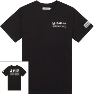 Le Baiser Michel T-shirt Black