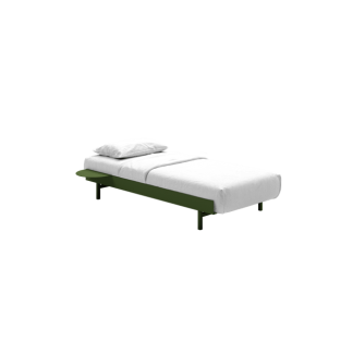 MOEBE Bed Sengeramme 90 cm Pine Green