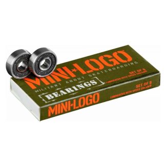 Mini Logo Skateboard Bearings Series 3 8mm - 8-Pack str. One size