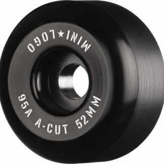 Mini Logo Skateboard Wheels A-cut "2" 52mm 95A Black 4-pack str. 52mm