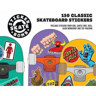 New Mags Skateboard Sticker Book Hvid