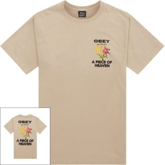 Obey A Piece Of Heaven T-shirt Sand
