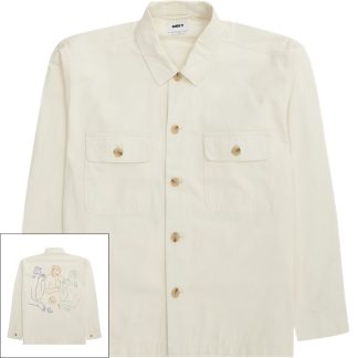 Obey Afternoon Jacket Off White