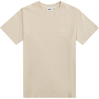 Obey Lowercase Tee Ss Sand