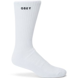 Obey Obey Bold Socks Hvid