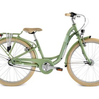 Puky - Skyride 24-3 - Børnecykel fra 8 år - Retro grøn